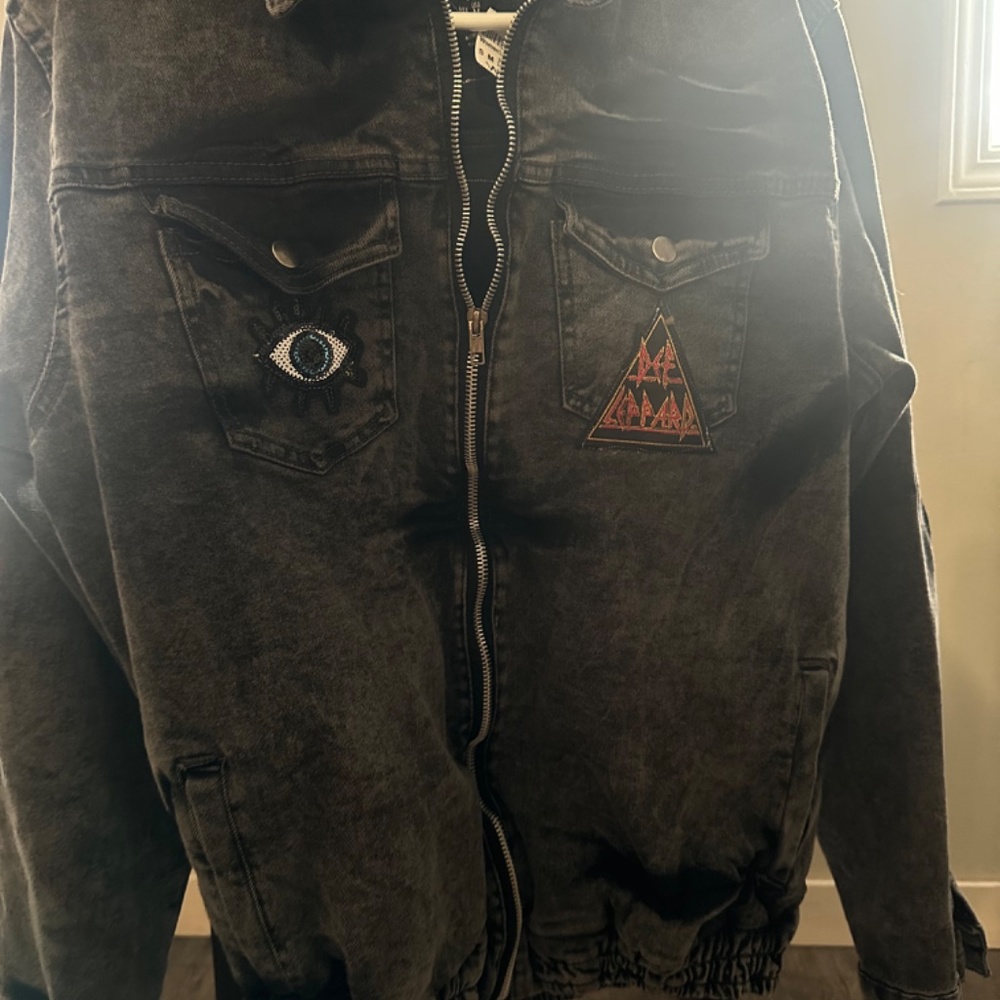 Cuidado con el Perro Jean Rocker Jacket - Picture 3 of 5